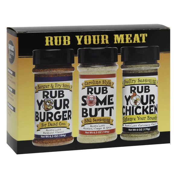 Rub Your Meat RUB SOME FUN ASSD 3PC OW89065